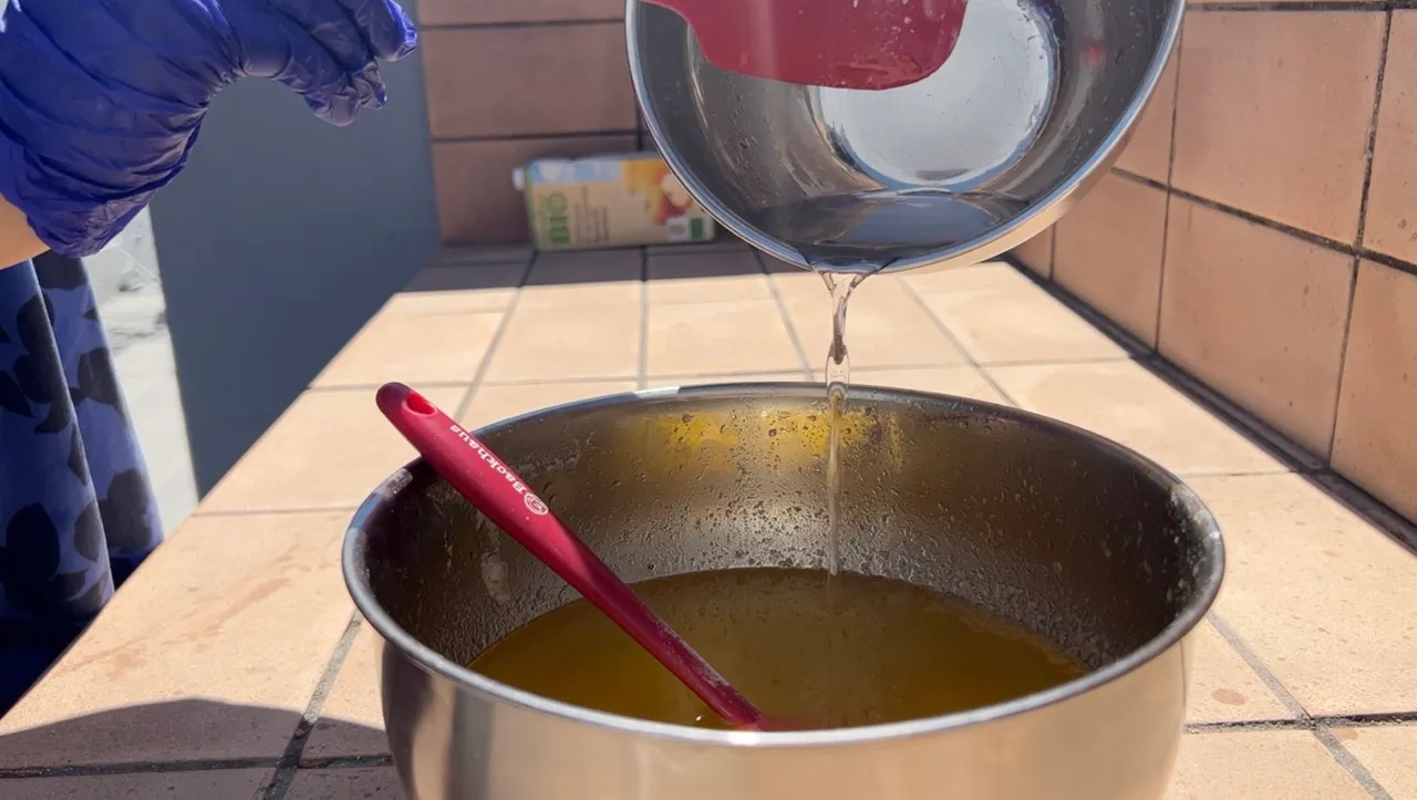 Banana Soap Recipe (Cold Process — Boosts Lather + Natural Color) — step 25