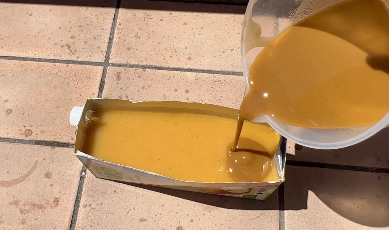 Banana Soap Recipe (Cold Process — Boosts Lather + Natural Color) — step 33