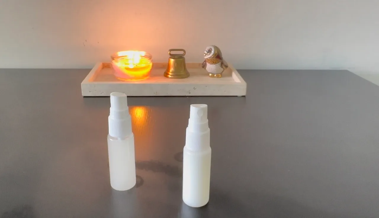 Spray Deodorant — step 2
