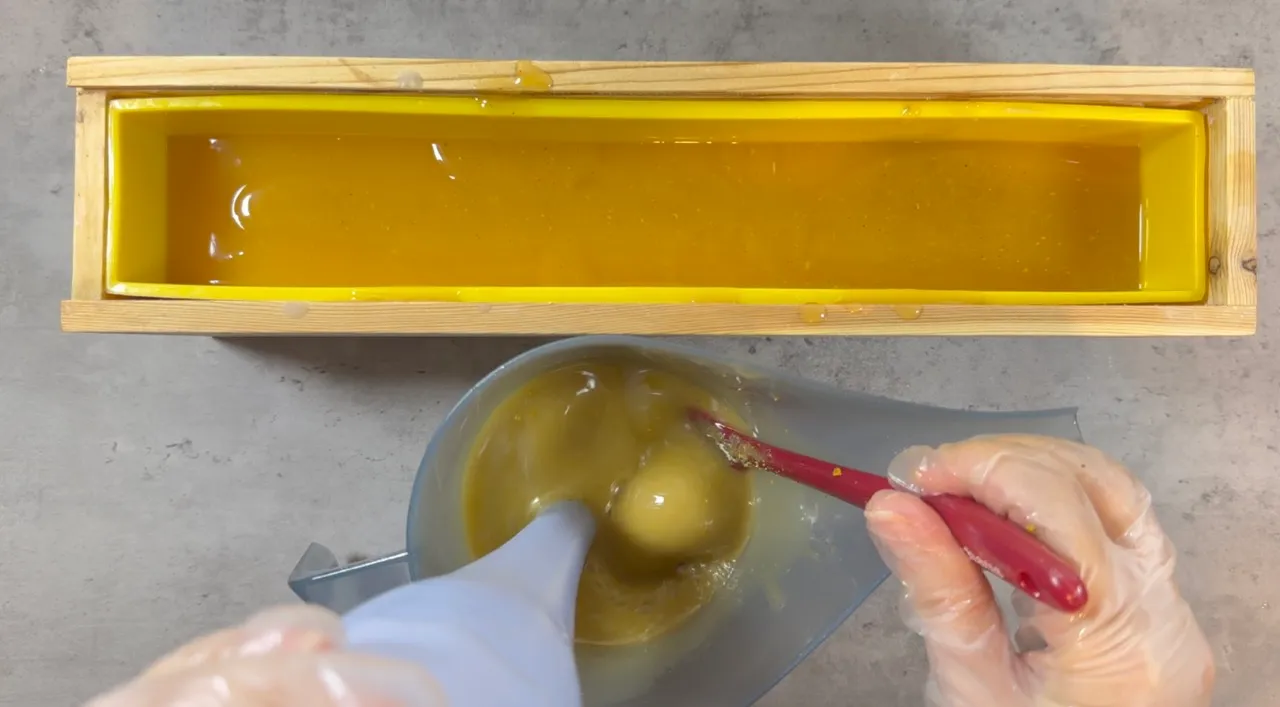 Lime and Honey Soap Bar — step 40