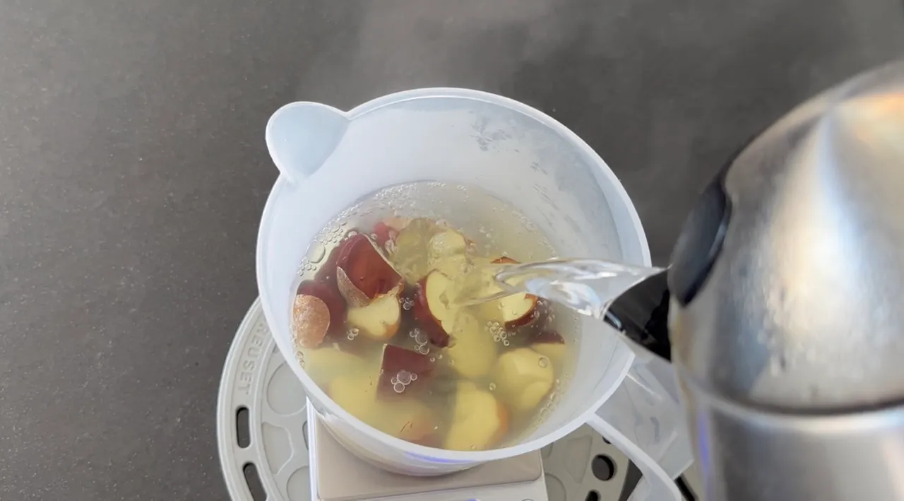 Horse Chestnuts Cleanser — step 18