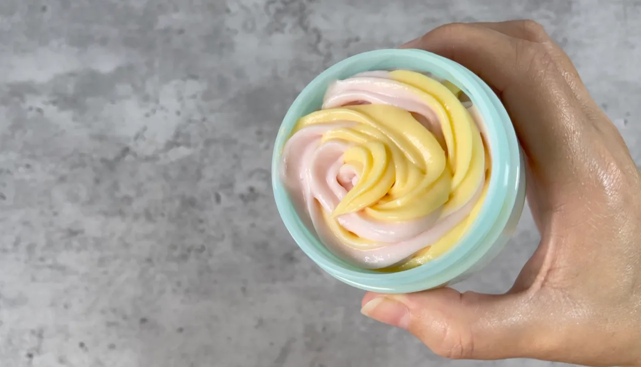 Naturally Colored Emulsified Body Butter