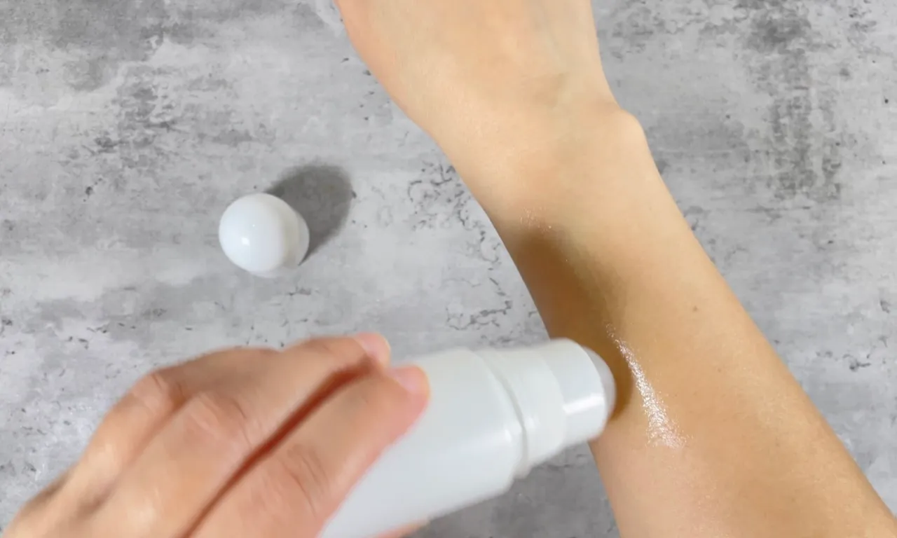 Roll-on Deodorant with Zinc Ricinoleate — step 28