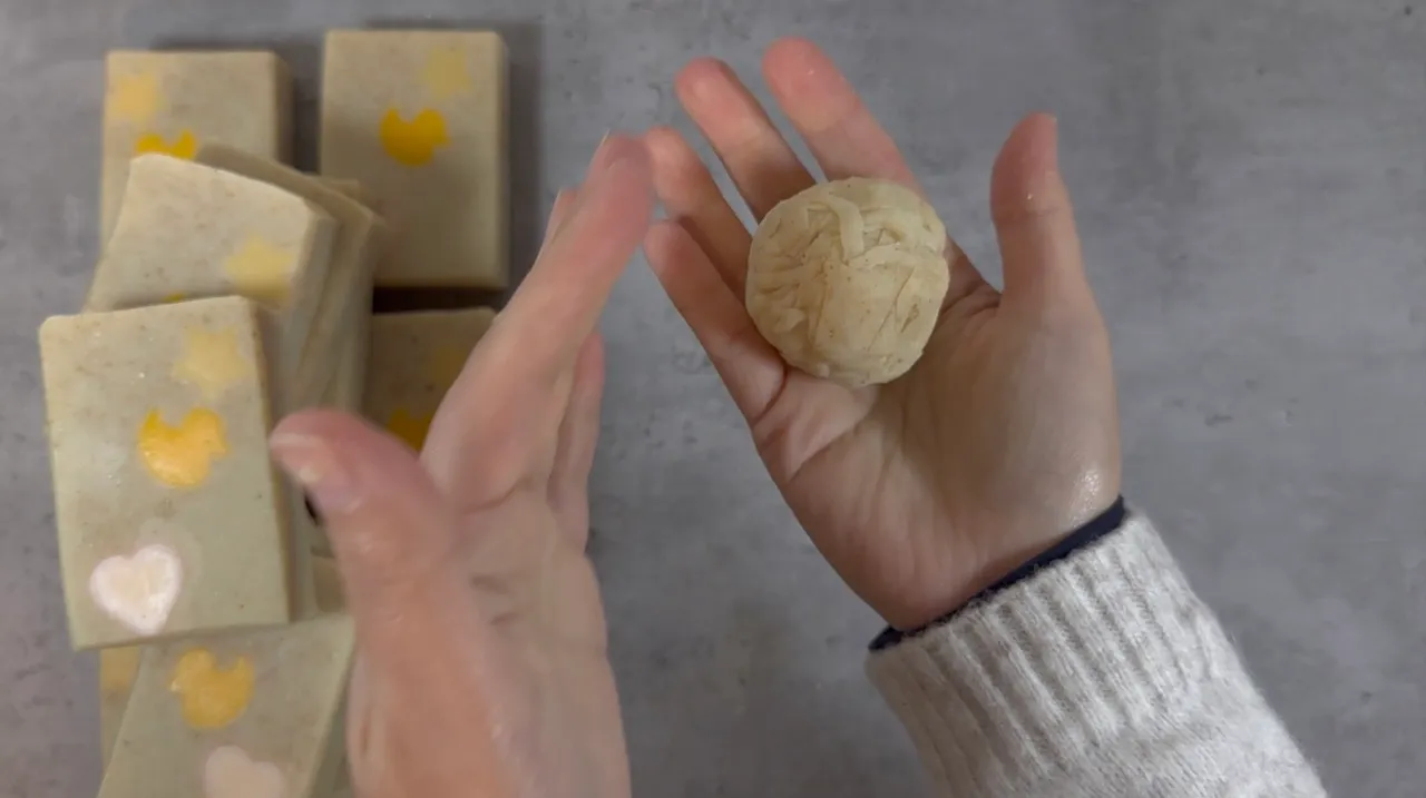 Using Soap Scraps For Soap Design — step 4