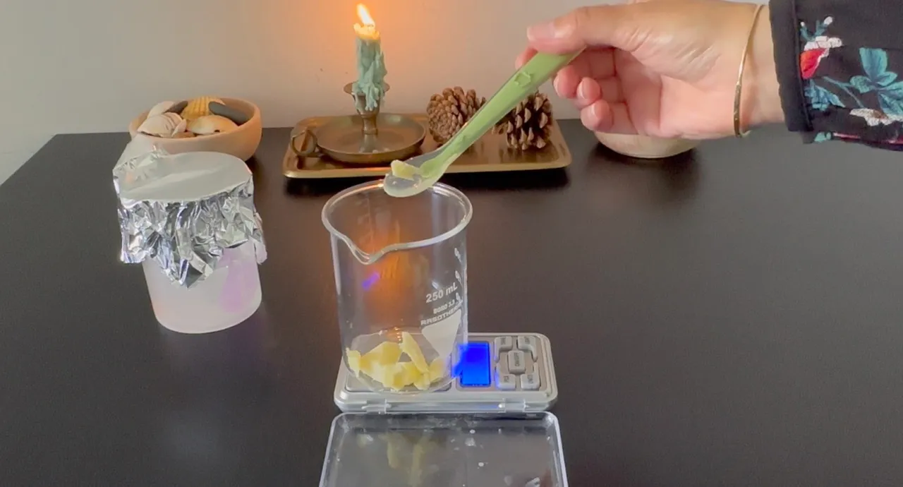 Pumice and Lactic Acid Scrub — step 11
