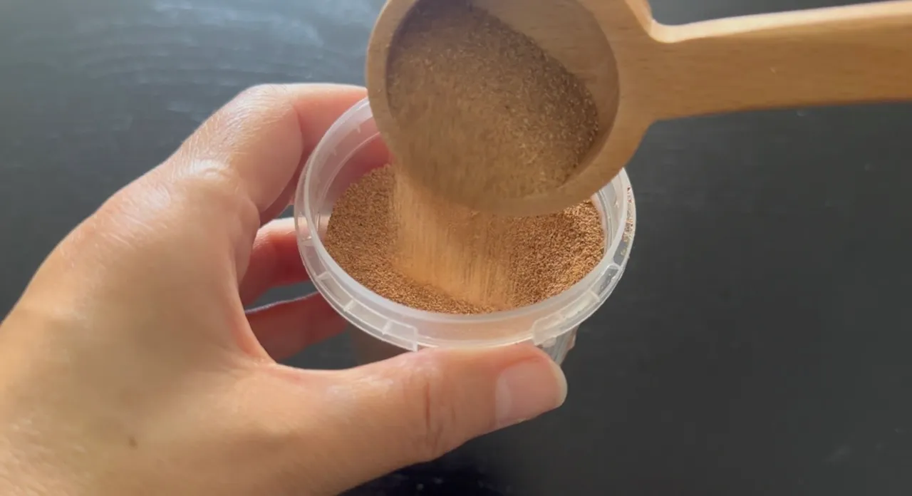 Pumice and Lactic Acid Scrub — step 5
