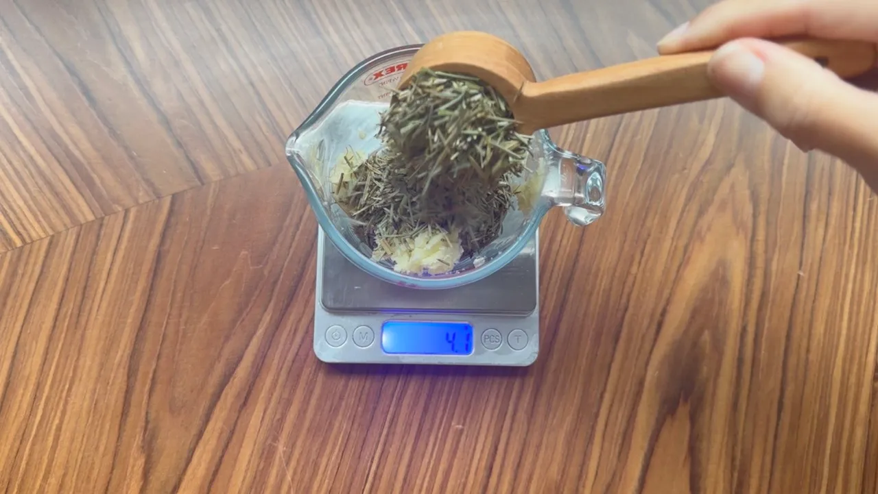Horsetail Shea Butter — step 6