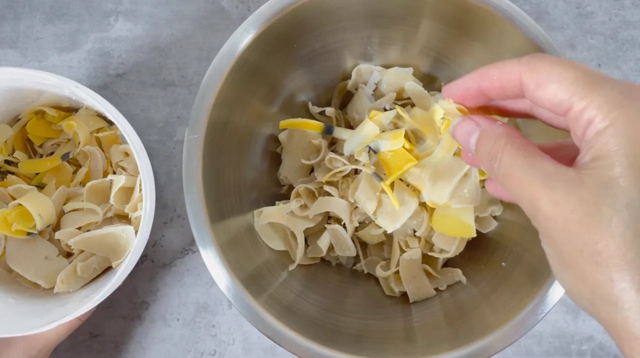 Whipped Sugar Scrub from Soap Scraps — step 3